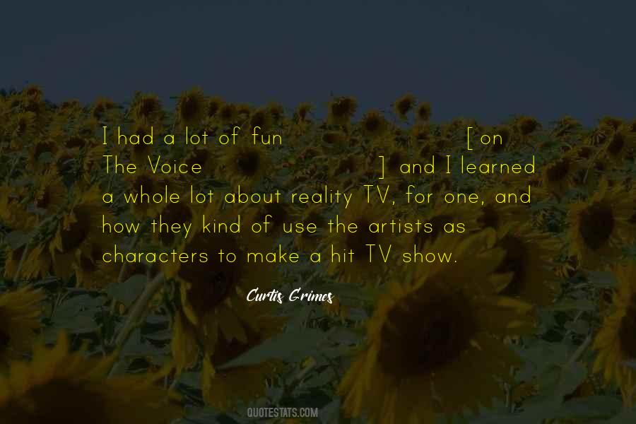 Reality Tv Show Quotes #764033
