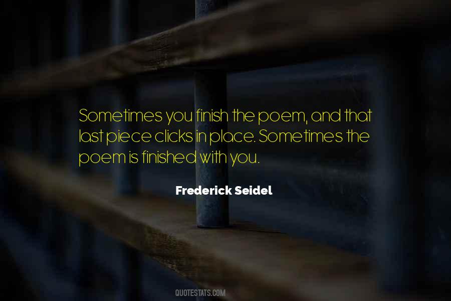 Seidel Quotes #917954