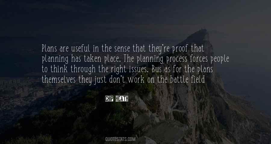Quotes About Planning Process #1353295