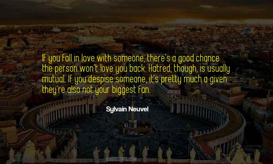 Good Chance Quotes #1709417