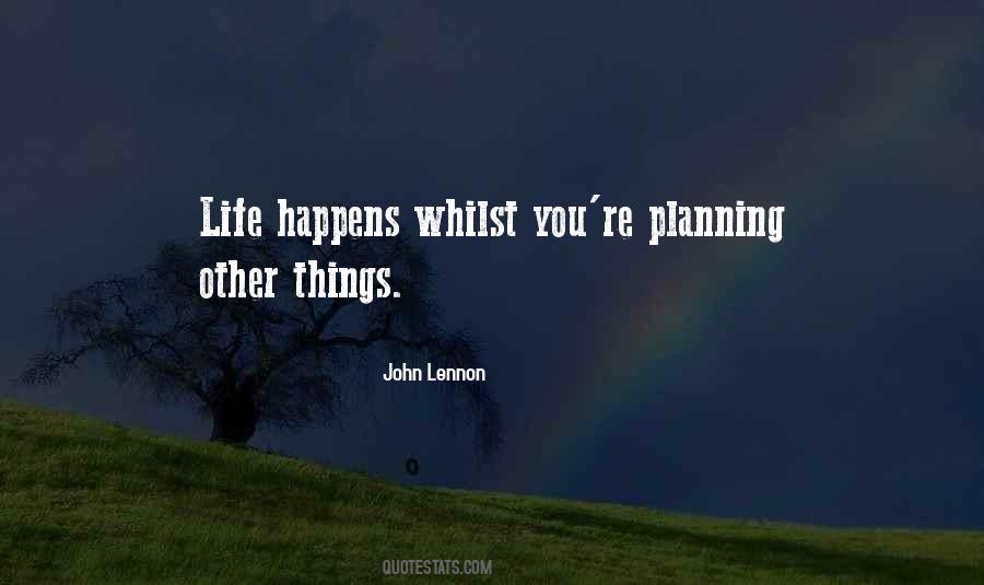 Quotes About Planning Life #1094106