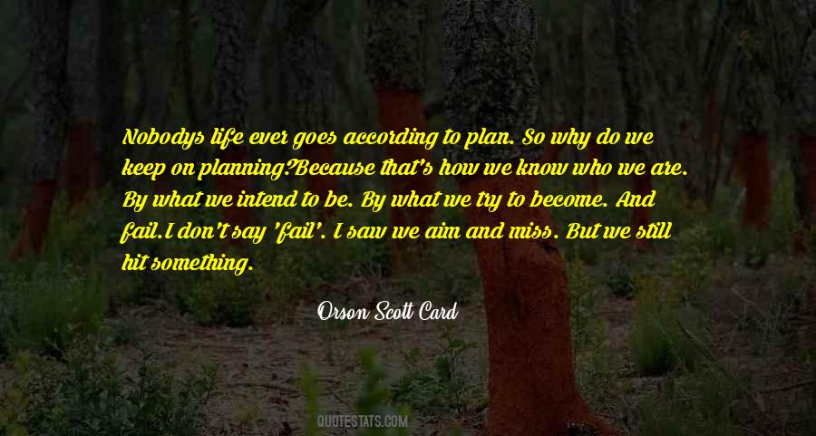 Quotes About Planning Life #22765