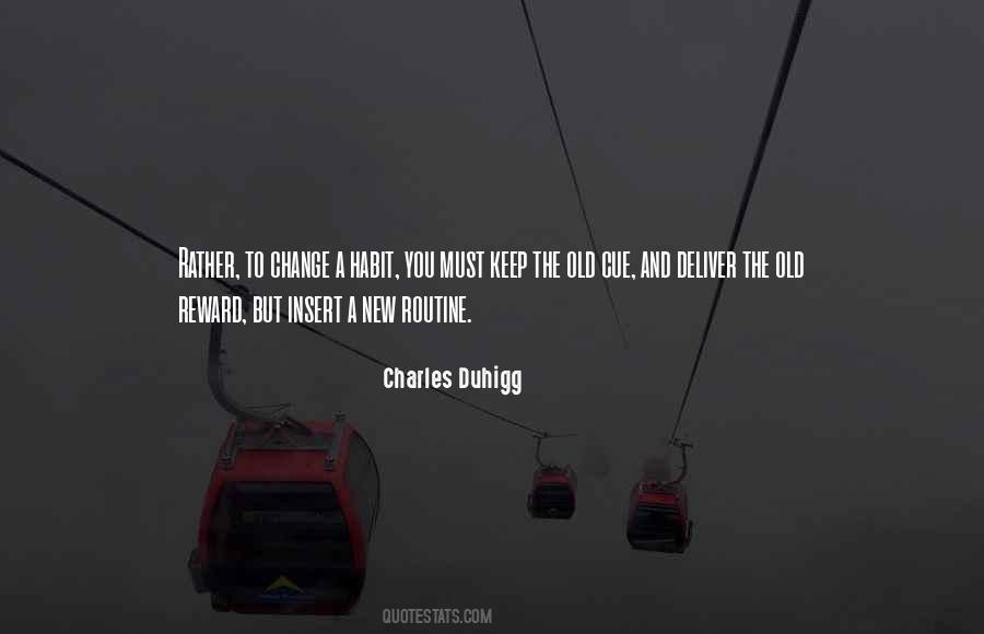 Quotes About Habit Change #1170536