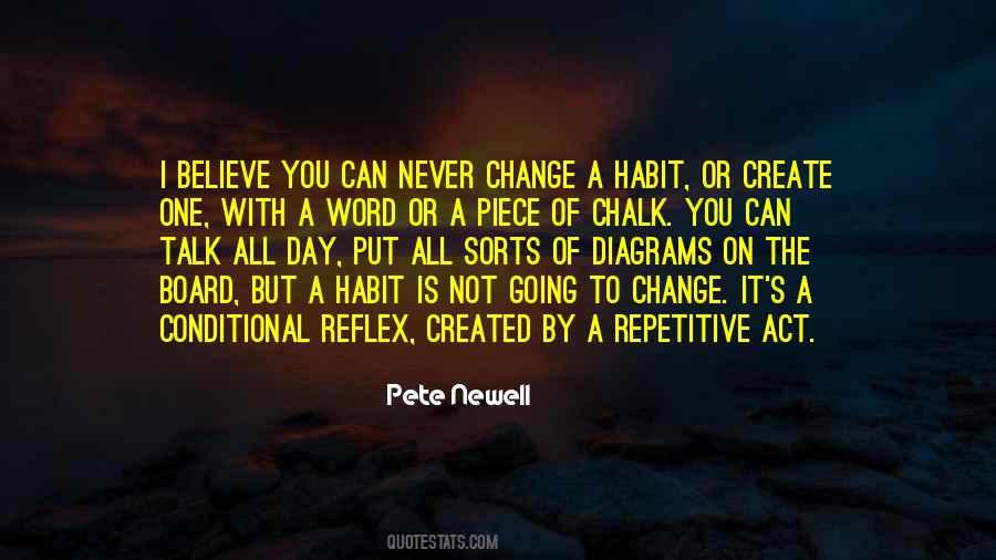 Quotes About Habit Change #1506069