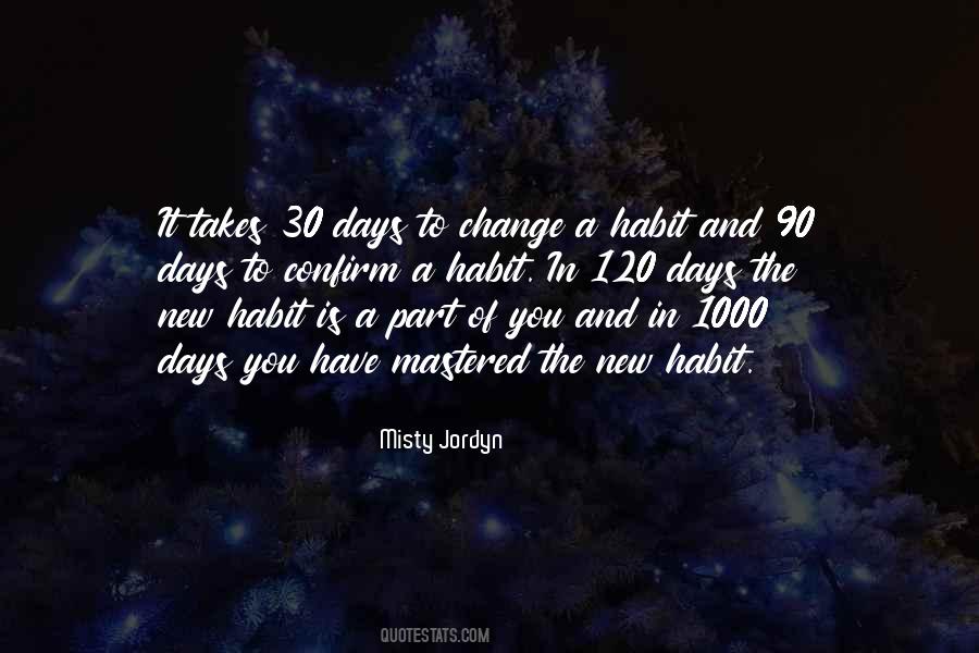 Quotes About Habit Change #198672