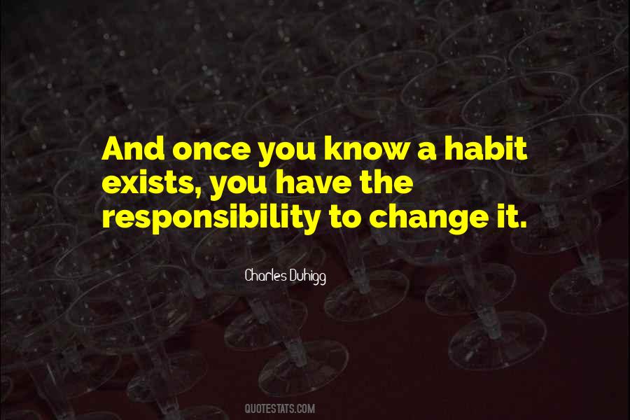 Quotes About Habit Change #235193