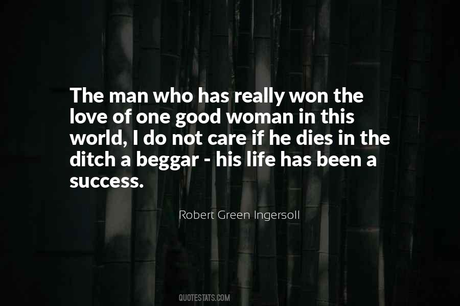 Quotes About The Success Of A Man #1005665