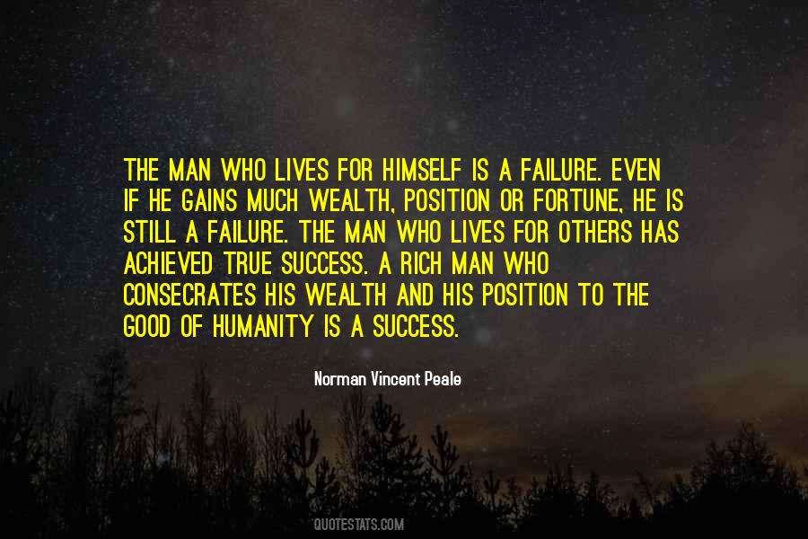 Quotes About The Success Of A Man #437020
