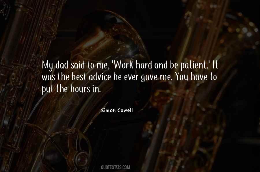 Quotes About Hard Work And Patience #1686495