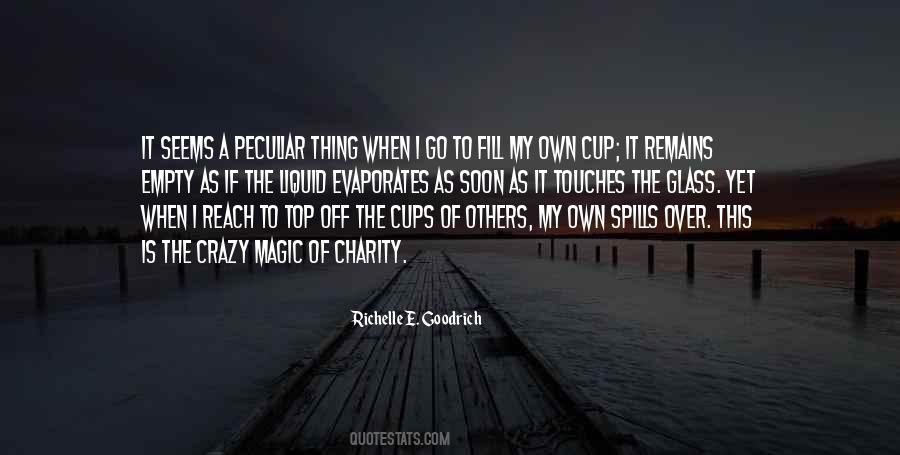 Quotes About Empty Cups #497550