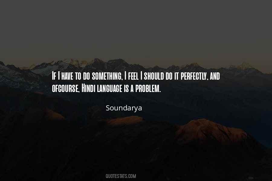 Quotes About Hindi Language #1694148