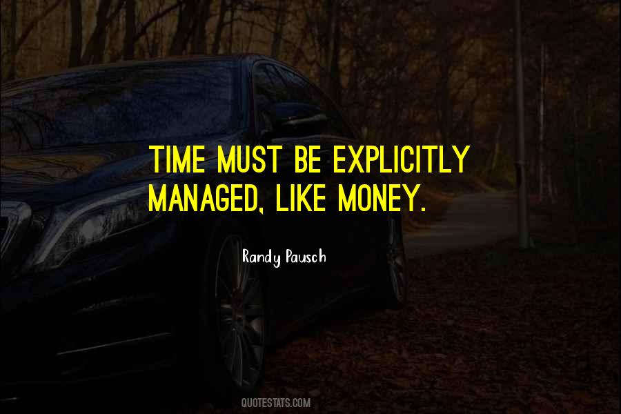 Time Must Quotes #220985