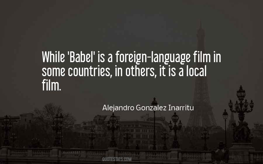 Foreign Film Quotes #161543