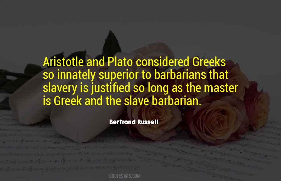 Quotes About Barbarians #1340401