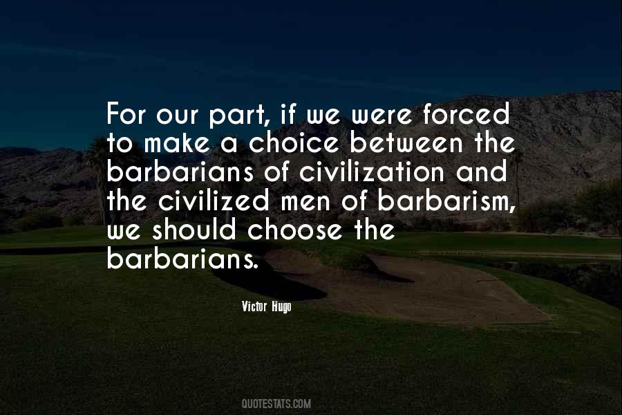 Quotes About Barbarians #317844