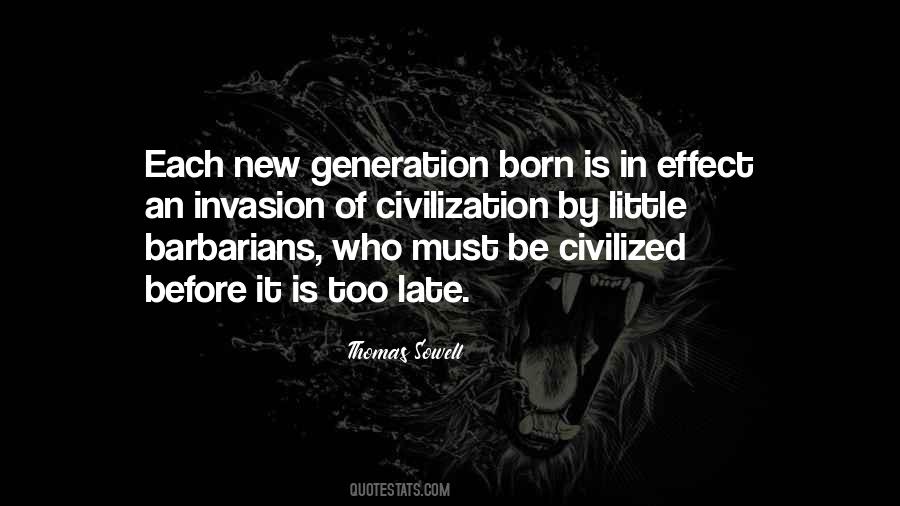 Quotes About Barbarians #772154