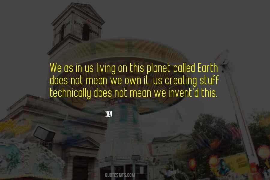 Quotes About Planet X #9228