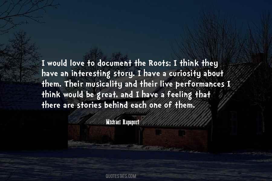 Quotes About Roots Of Love #696133 Quotes About Roots Of Love #696133