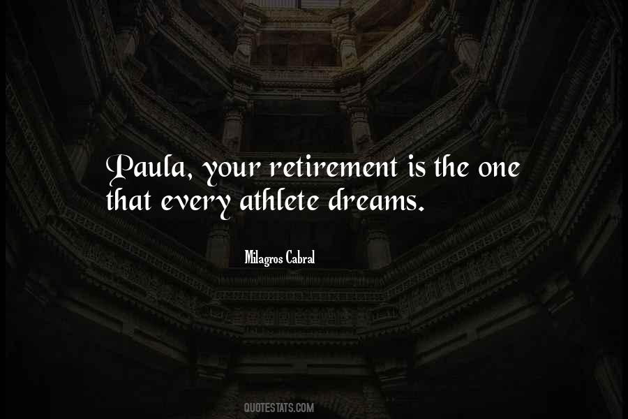 Quotes About Athlete Retirement #806948