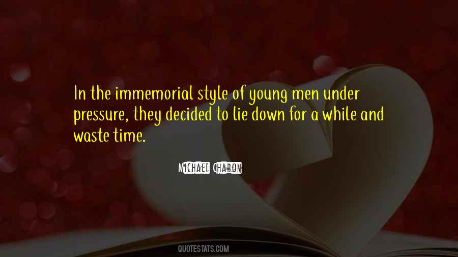 Men Style Quotes #482834