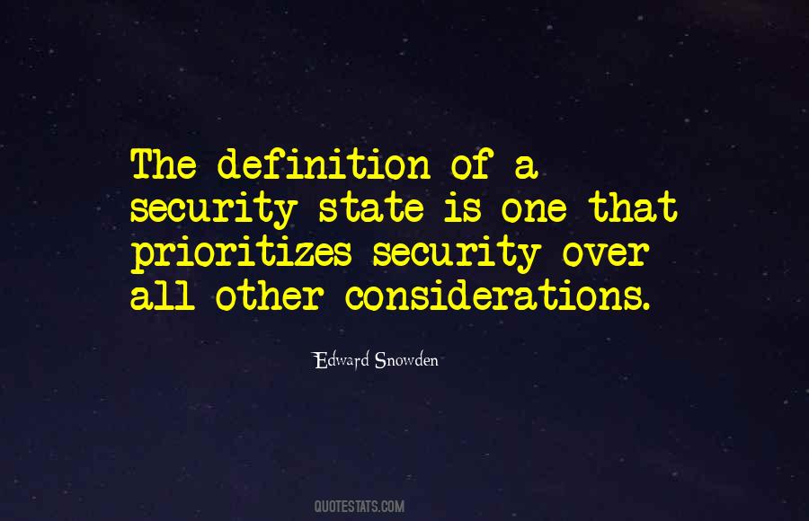 Security State Quotes #1742988