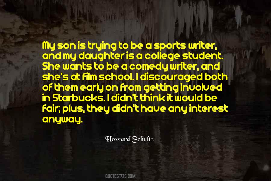 Quotes About College Sports #1096779