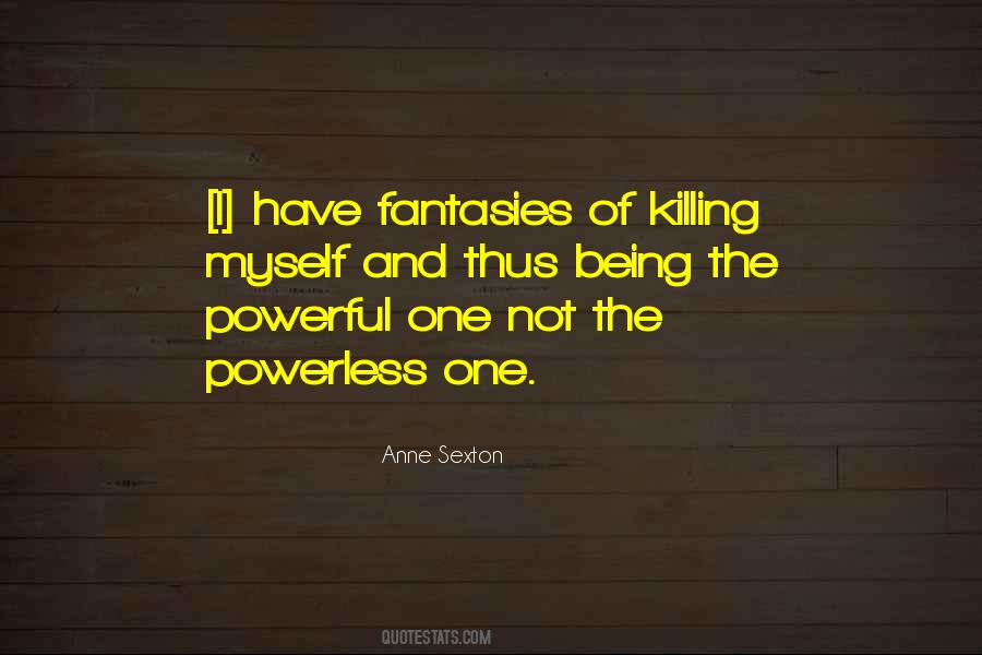 Being Powerless Quotes #1613145