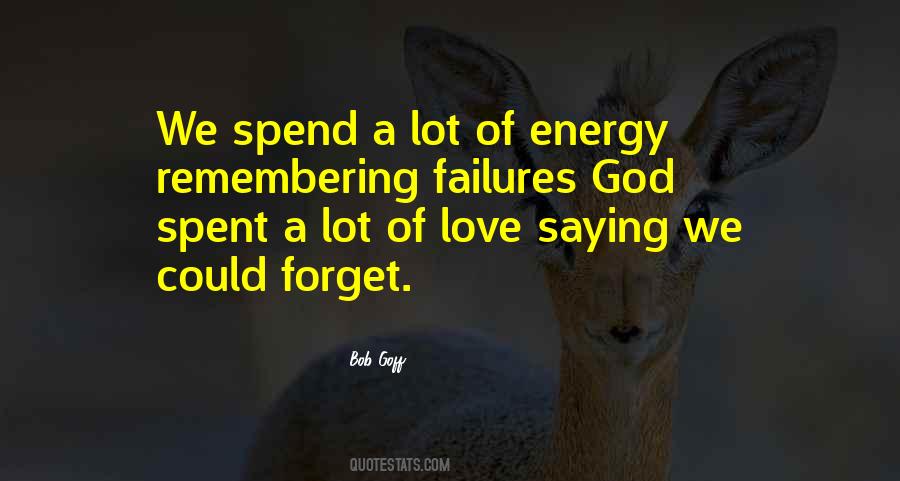 Quotes About Failures In Love #1398138