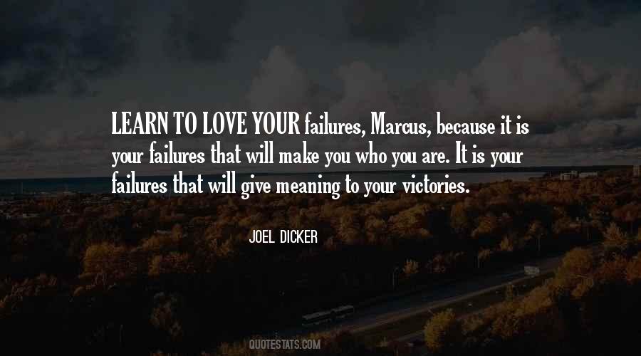 Quotes About Failures In Love #370395