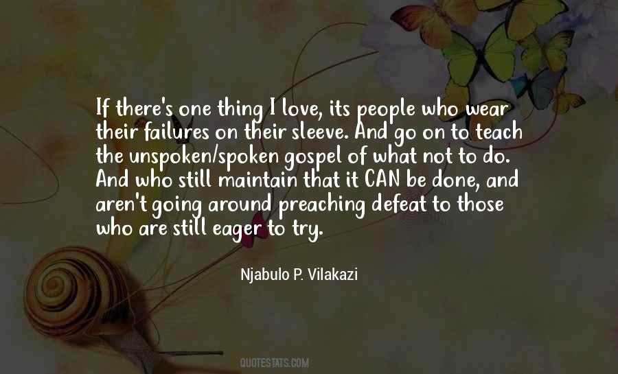 Quotes About Failures In Love #939269