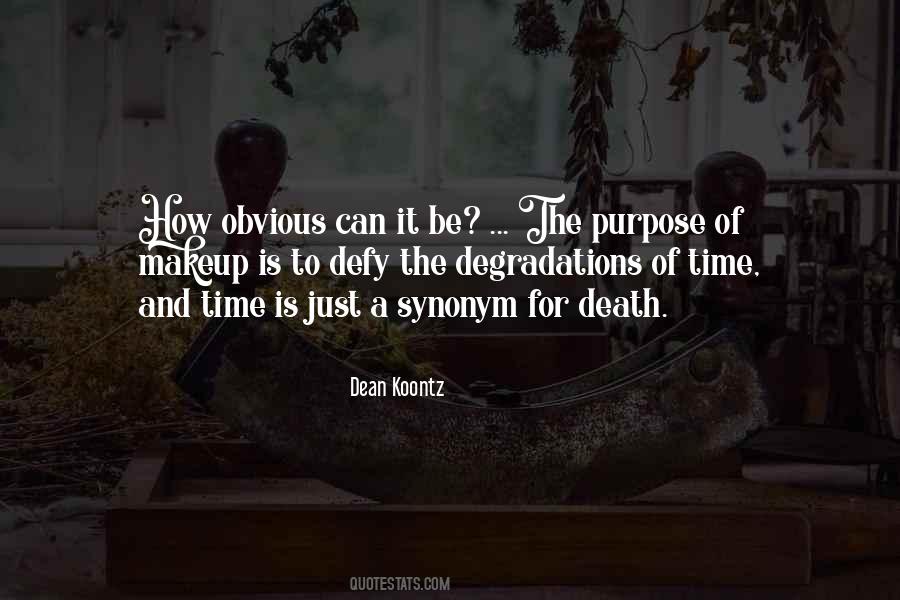 Quotes About Death Time #75743