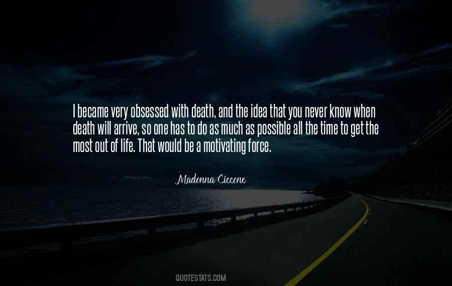Quotes About Death Time #89365