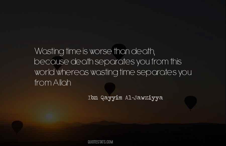 Quotes About Death Time #93377