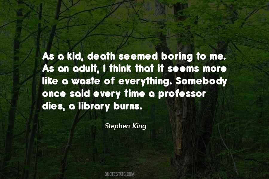 Quotes About Death Time #97349