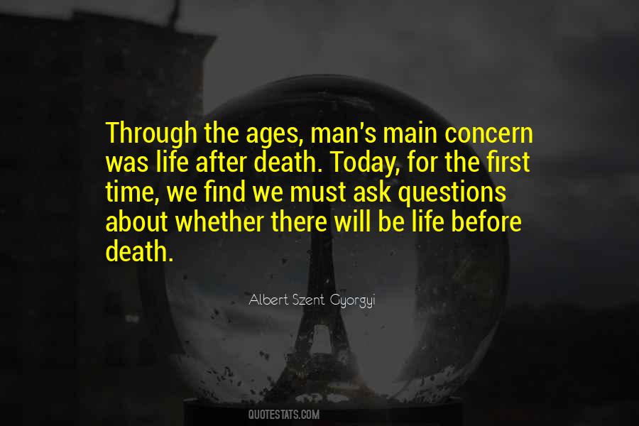 Quotes About Before Death #1635143