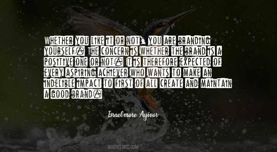 Create An Impact Quotes #162632