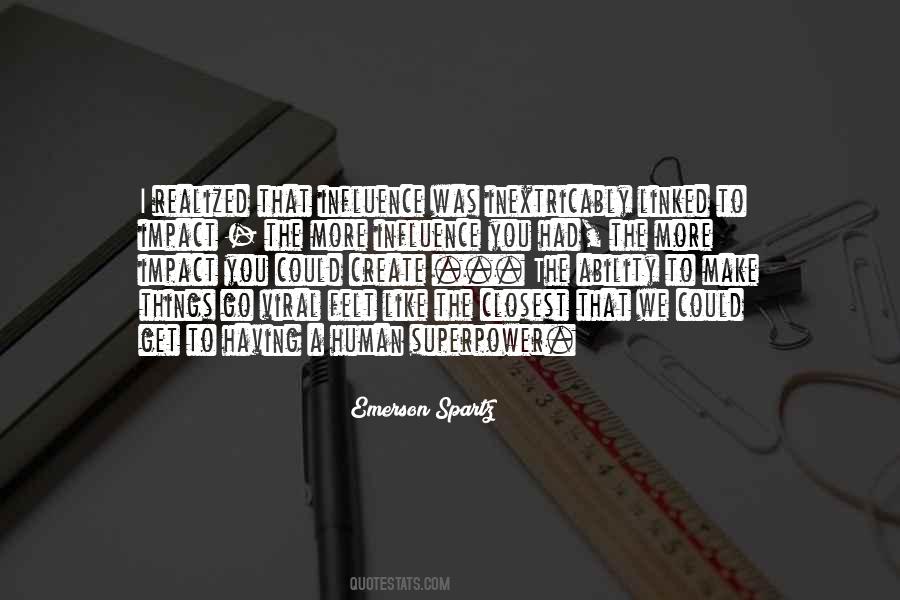 Create An Impact Quotes #480576