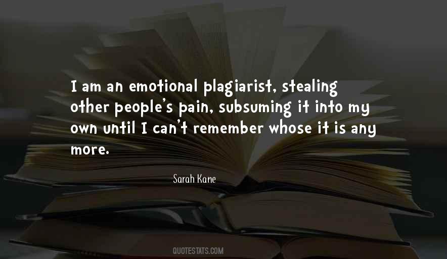 Quotes About Plagiarist #1107746