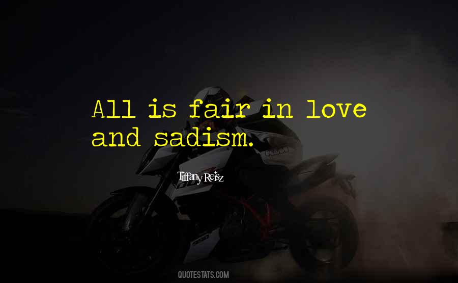 Quotes About Sadism #450903