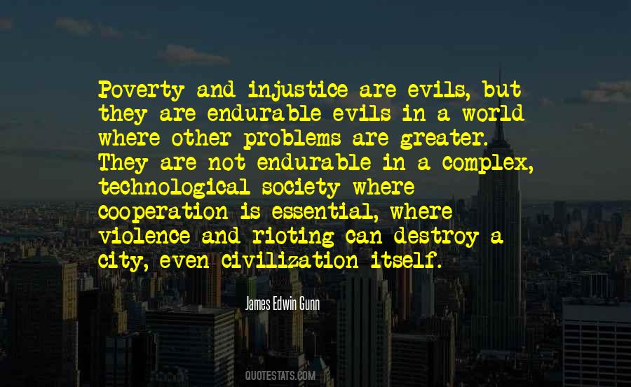 Quotes About Problems In Society #1597020