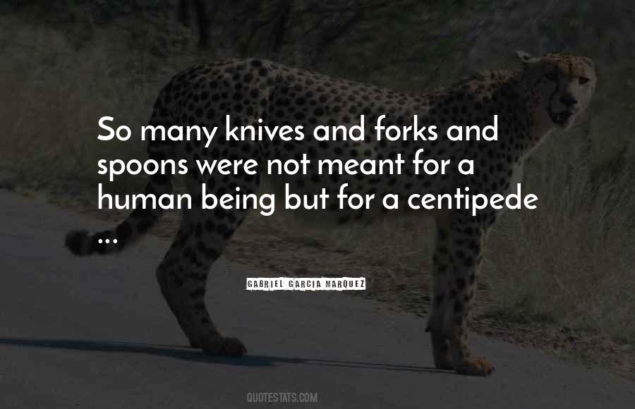 Quotes About Forks And Spoons #342214