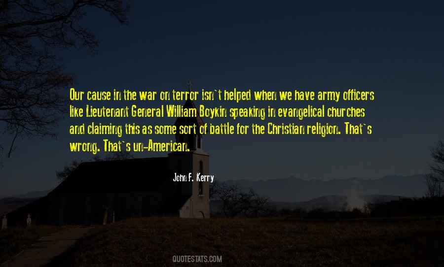 Quotes About Religion And War #438094