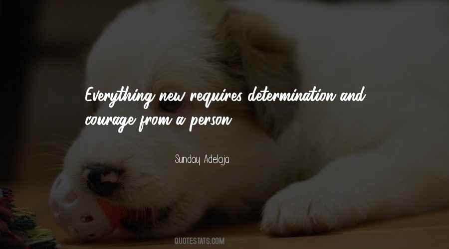 Quotes About Courage And Determination #1549970