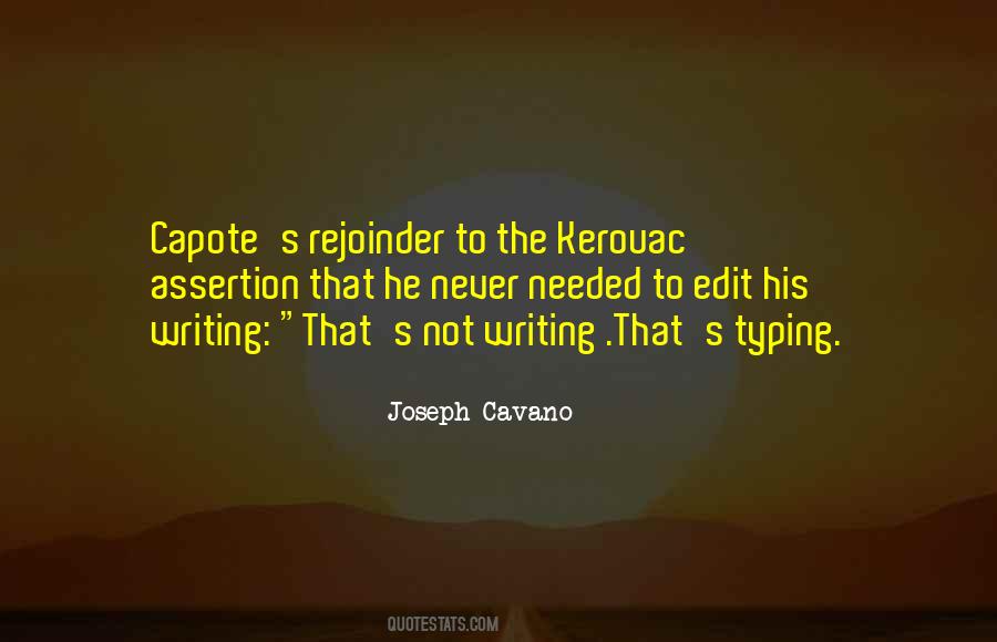 Quotes About Capote #1327986