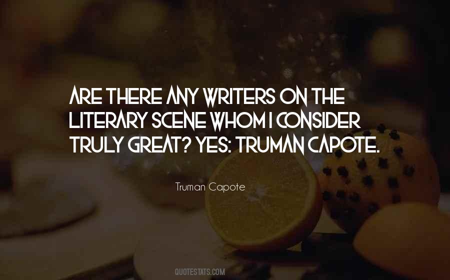 Quotes About Capote #155863