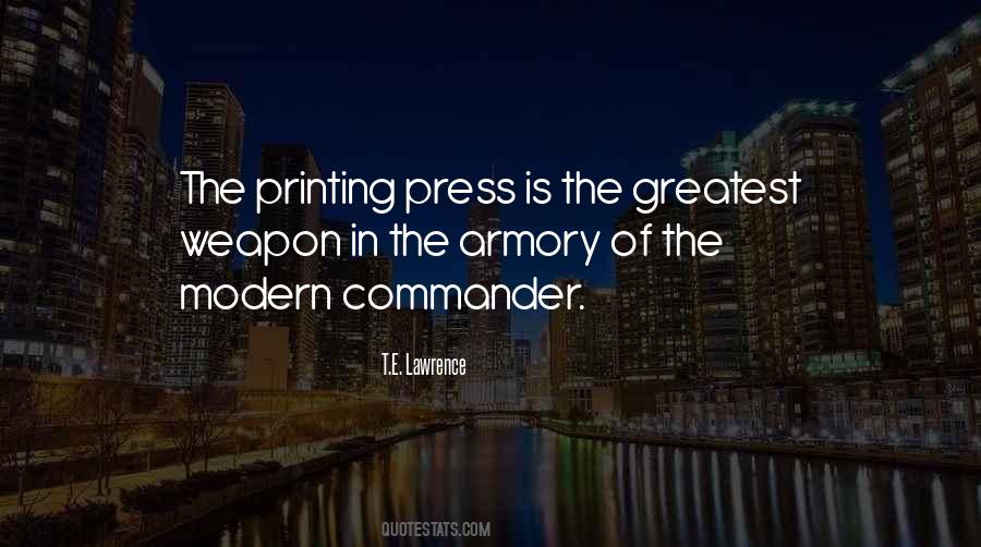 Quotes About The Printing Press #1622971