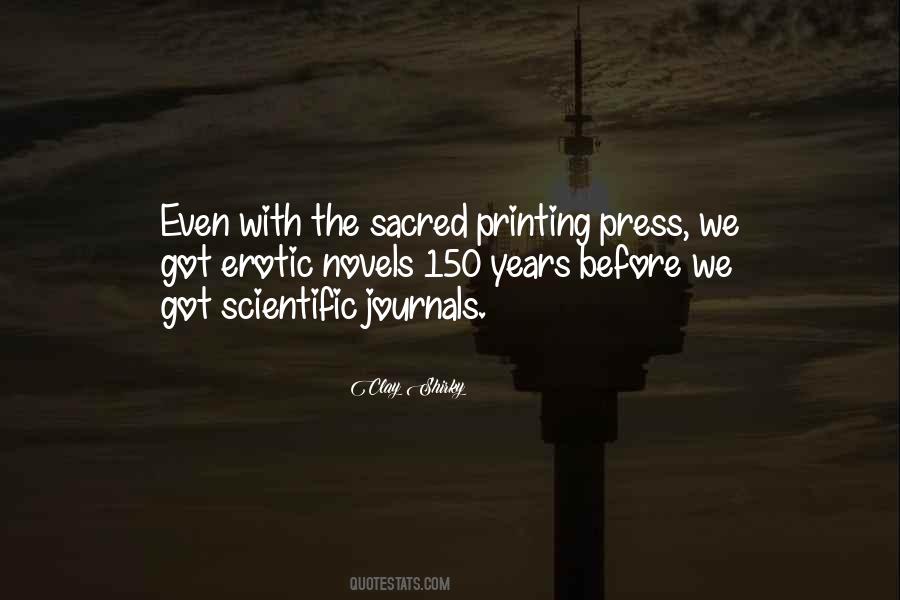 Quotes About The Printing Press #529469