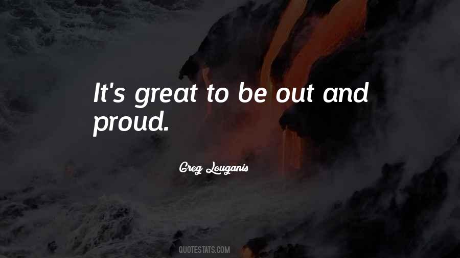 Great Proud Quotes #644734