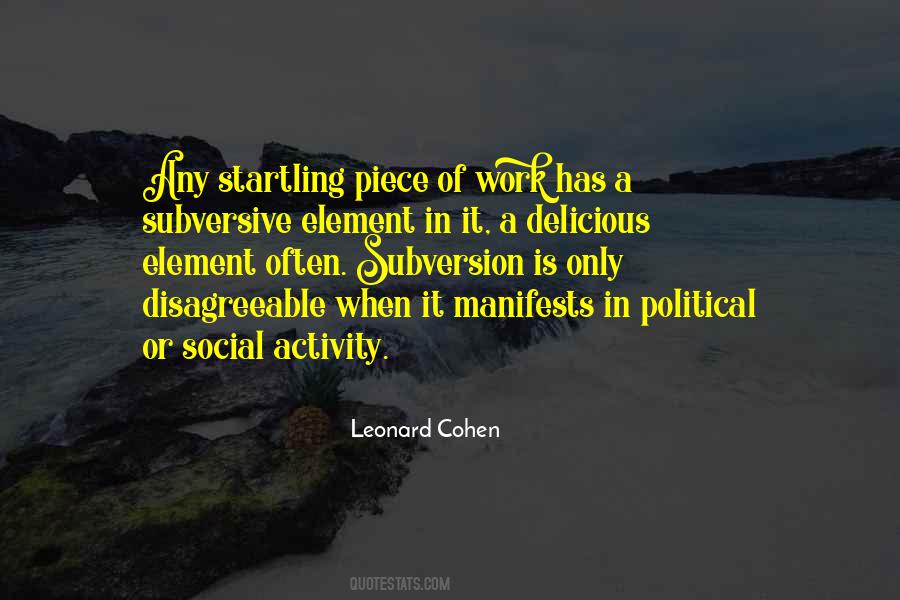 Quotes About Social Activity #376602