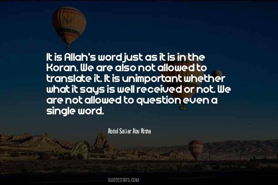 Sattar Quotes #513311